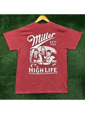 Miller Brewing Co Miller High Life Est 1903 T-Shirt Size Medium